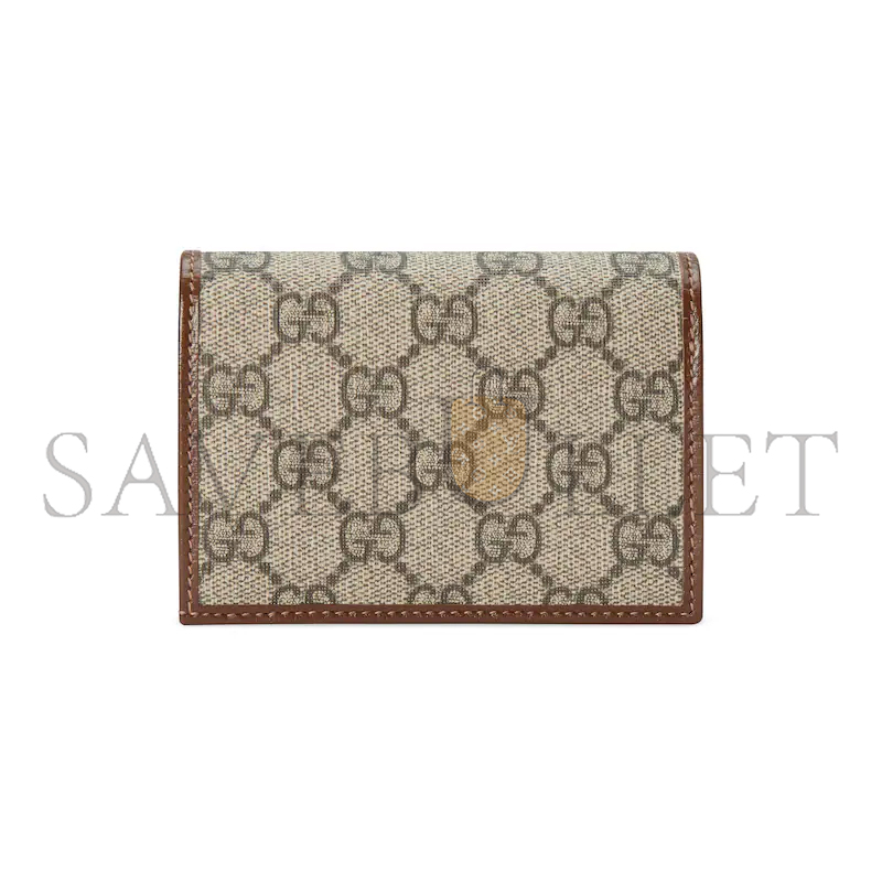 GUCCI HORSEBIT 1955 CARD CASE WALLET ‎72684692TCG8563 (11.5*8*3cm)